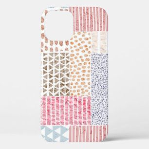 Patchwork-Stil Süßes Doodle-Muster Case-Mate iPhone Hülle