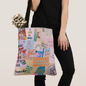 Patchwork-Stil Tote Bag Tasche (Von Nahem)