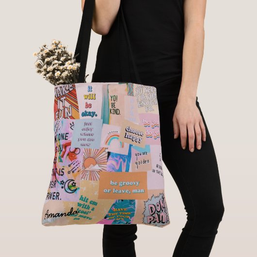 Patchwork-Stil Tote Bag Tasche (Von Nahem)