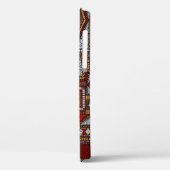 Patchwork Style bestickt Ethnic Print Case-Mate iPhone Hülle (Rückseite / Links)