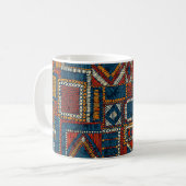 Patchwork Style Stilbestickt Vintag Kaffeetasse (Vorderseite Links)