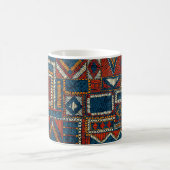 Patchwork Style Stilbestickt Vintag Kaffeetasse (Mittel)