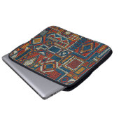 Patchwork Style Stilbestickt Vintag Laptopschutzhülle (Vorne Knopf)