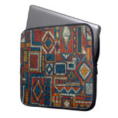 Patchwork Style Stilbestickt Vintag Laptopschutzhülle (Vorderseite Links)