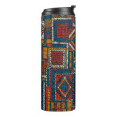 Patchwork Style Stilbestickt Vintag Thermosbecher (Nach links gedreht)