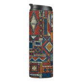 Patchwork Style Stilbestickt Vintag Thermosbecher (Nach rechts gedreht)