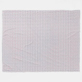 Patchwork Südkorea Flaggenmuster Fleecedecke (Vorderseite (Horizontal))