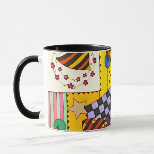 Patchwork-Tasse Tasse (Links)