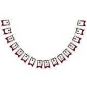 Patchwork Teddy Bear, Babydusche Wimpelkette (Alle)