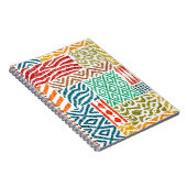 Patchwork Texturen: HandGezeichnet Tierdrucke Notizblock (Rechte Seite)