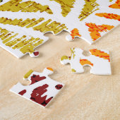 Patchwork Texturen: HandGezeichnet Tierdrucke Puzzle (Seite)