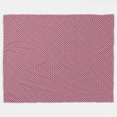 Patchwork Thailand Flag Pattern Fleecedecke (Vorderseite (Horizontal))