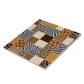 Patchwork-Tierdruck Fliese (Seite)