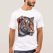 Patchwork Tiger T-Shirt (Vorderseite)