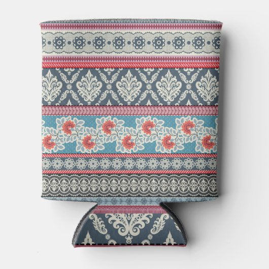 Patchwork Tiles Versatile Muster Dosenkühler (Vorderseite)