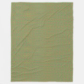 Patchwork Togo Flag Muster Fleecedecke (Vorderseite)