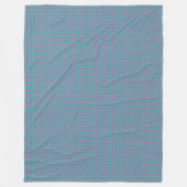 Patchwork Tuvalu Flag Muster Fleecedecke (Vorderseite)