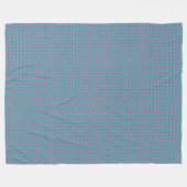Patchwork Tuvalu Flag Muster Fleecedecke (Vorderseite (Horizontal))