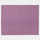 Patchwork United Kingdom Flag Pattern Fleecedecke (Vorderseite (Horizontal))
