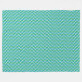 Patchwork Usbekistan Flag Pattern Fleecedecke (Vorderseite (Horizontal))