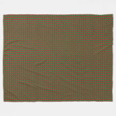Patchwork Vanuatu-Flag-Muster Fleecedecke (Vorderseite (Horizontal))