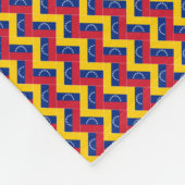 Patchwork Venezuela Flag Pattern Fleecedecke (Ecke)