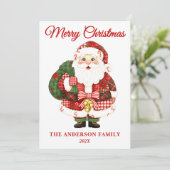 Patchwork Weihnachten (Stehend Vorderseite)