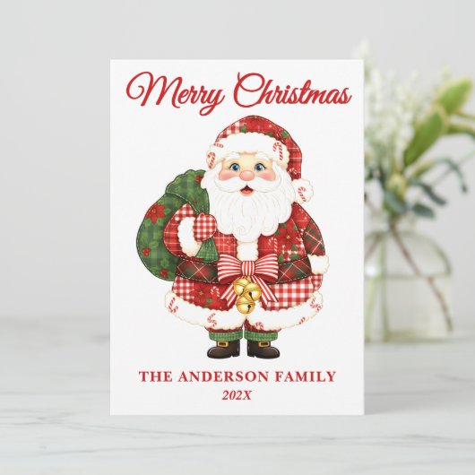 Patchwork Weihnachten (Stehend Vorderseite)