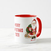 Patchwork Weihnachten Tasse (VorderseiteRechts)