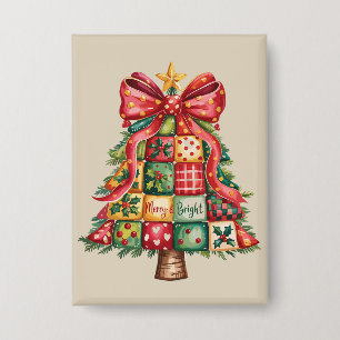 Patchwork-Weihnachtsbaum Coquette Xmas Baum Button