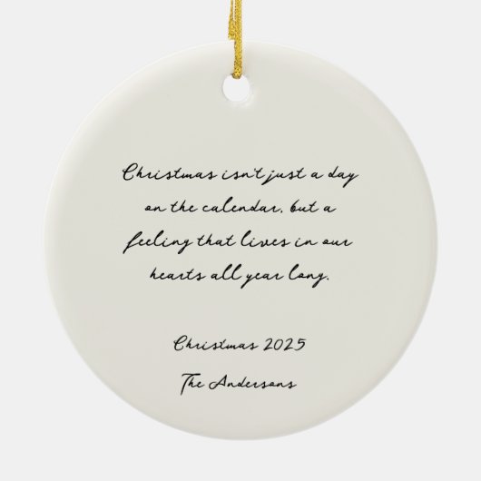 Patchwork Weihnachtsbaum Weihnachtsdekoration Keramik Ornament (Hinten)