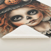 Patchwork Whimsy: Die Puppe, die in Schatten warte Sherpadecke (3/4)