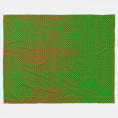 Patchwork Zambia Flaggenmuster Fleecedecke (Vorderseite (Horizontal))
