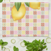 Patchwork-Zitrone Geschirrtuch (Gefaltet)