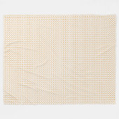 Patchwork Zypern-Flaggenmuster Fleecedecke (Vorderseite (Horizontal))