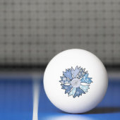 Patchworkblume, personalisiert tischtennisball (Netto)