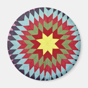 Patchworkdecke Magnet