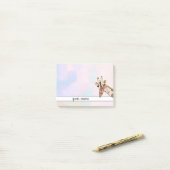 Patchworkgiraffe Post-it Klebezettel (Auf Schreibtisch)