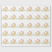 Patchworkhäschen-Häschen Geschenkpapier (Flach)