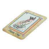 Patchworkkatze Magnet (Linke Seite)