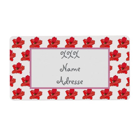 Patchworkmohn (Vorne)