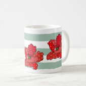 Patchworkmohn Konfetti Kaffeetasse (VorderseiteRechts)