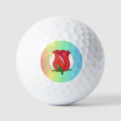 Patchworkrose golfball (Vorderseite)