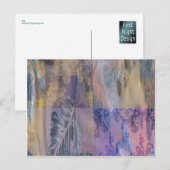 Patchworks II Postcard Postkarte (Vorne/Hinten)