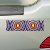 Patchworksteppdecke Autoaufkleber (Auf Auto)