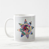 Patchworkstern-Tasse Kaffeetasse (Links)