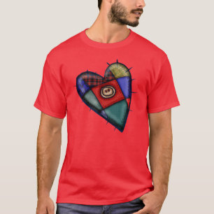 Patchworkvalentines-T - Shirt