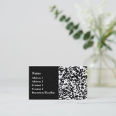 Patchy Cloud Visitenkarte (Stehend Vorderseite)