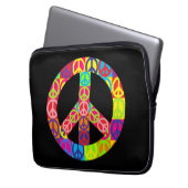 Patchy Peace Laptopschutzhülle (Vorderseite Links)