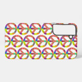 Patchy Peace Samsung Galaxy Hülle (Rückseite (Horizontal))